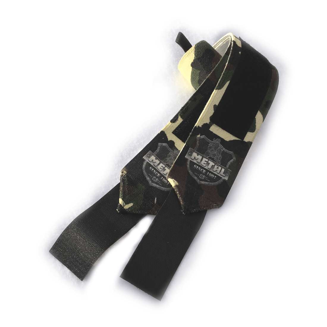 METAL Mystical Wrist Wraps - woodland camo (pár)